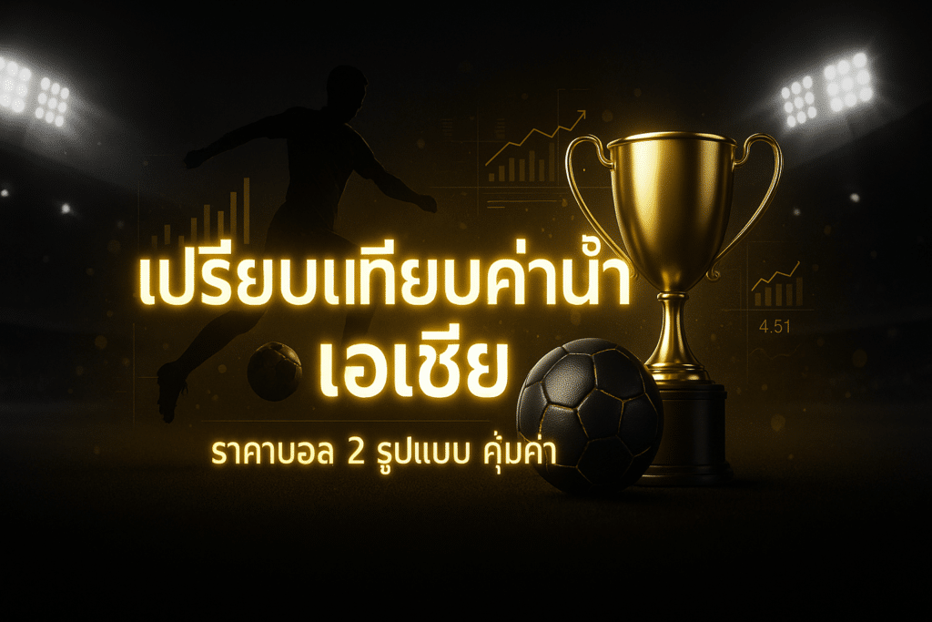 เปรียบเทียบค่าน้ำ เอเชีย